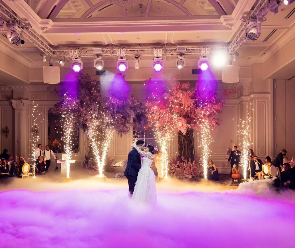 Elevate Your Wedding Reception by Dancing on the Clouds